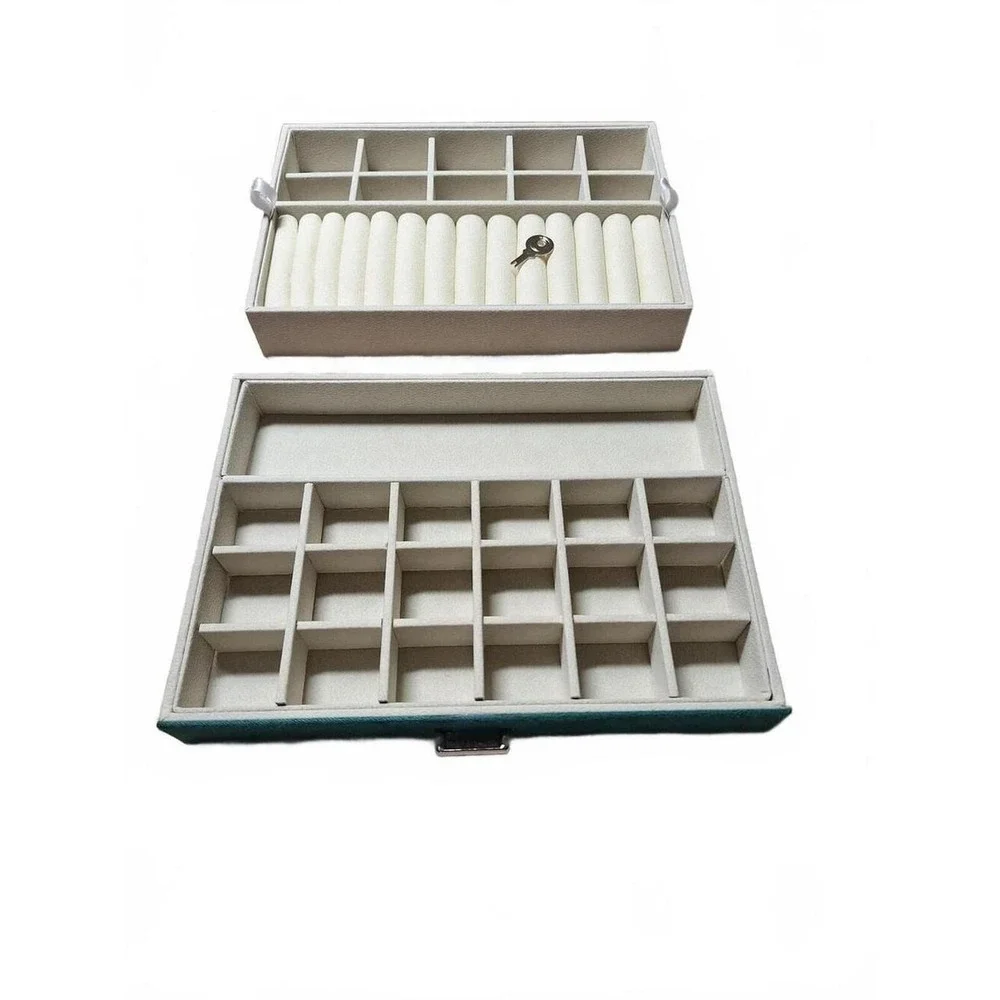 Jewel Box teal green medium size
